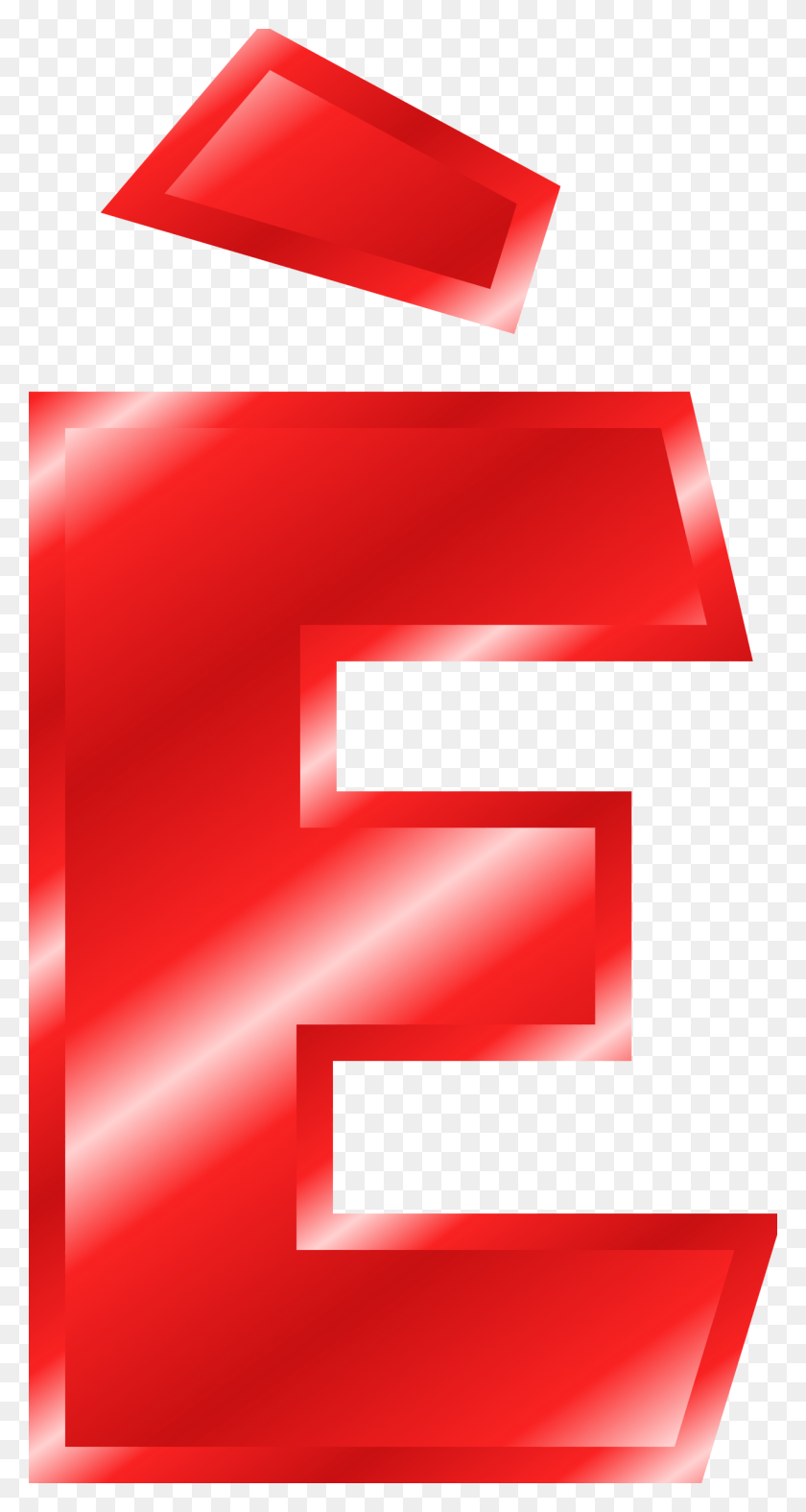 1235x2400 This Free Icons Design Of Effect Letters Alfabeto Rojo Clipart Letra E, Número, Símbolo, Texto Hd Png Descargar