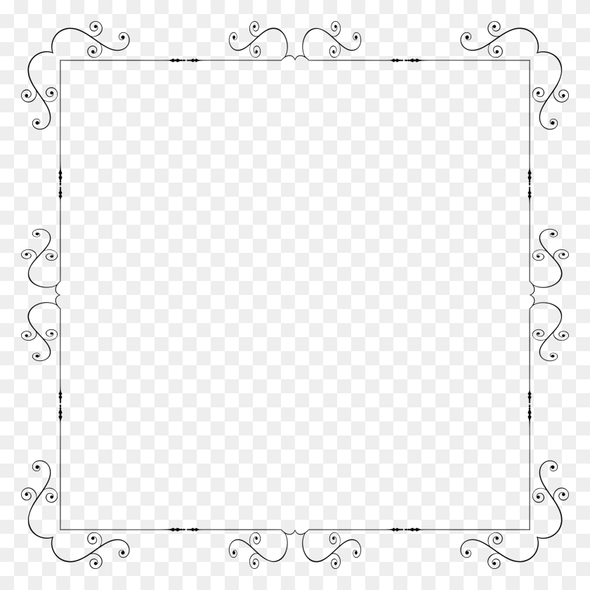 2294x2294 This Free Icons Design Of Fancy Ornate Square Frame, Gray, World Of Warcraft HD PNG Download