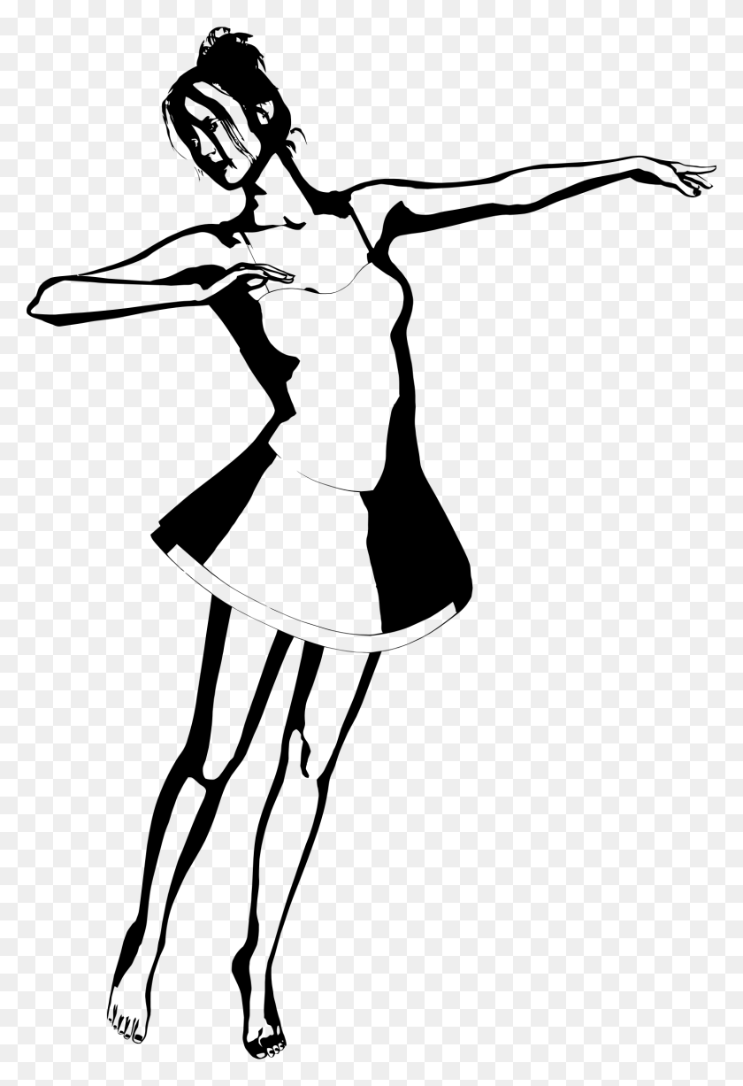 1518x2272 This Free Icons Design Of Female Dancer, Gray, World Of Warcraft HD PNG Download