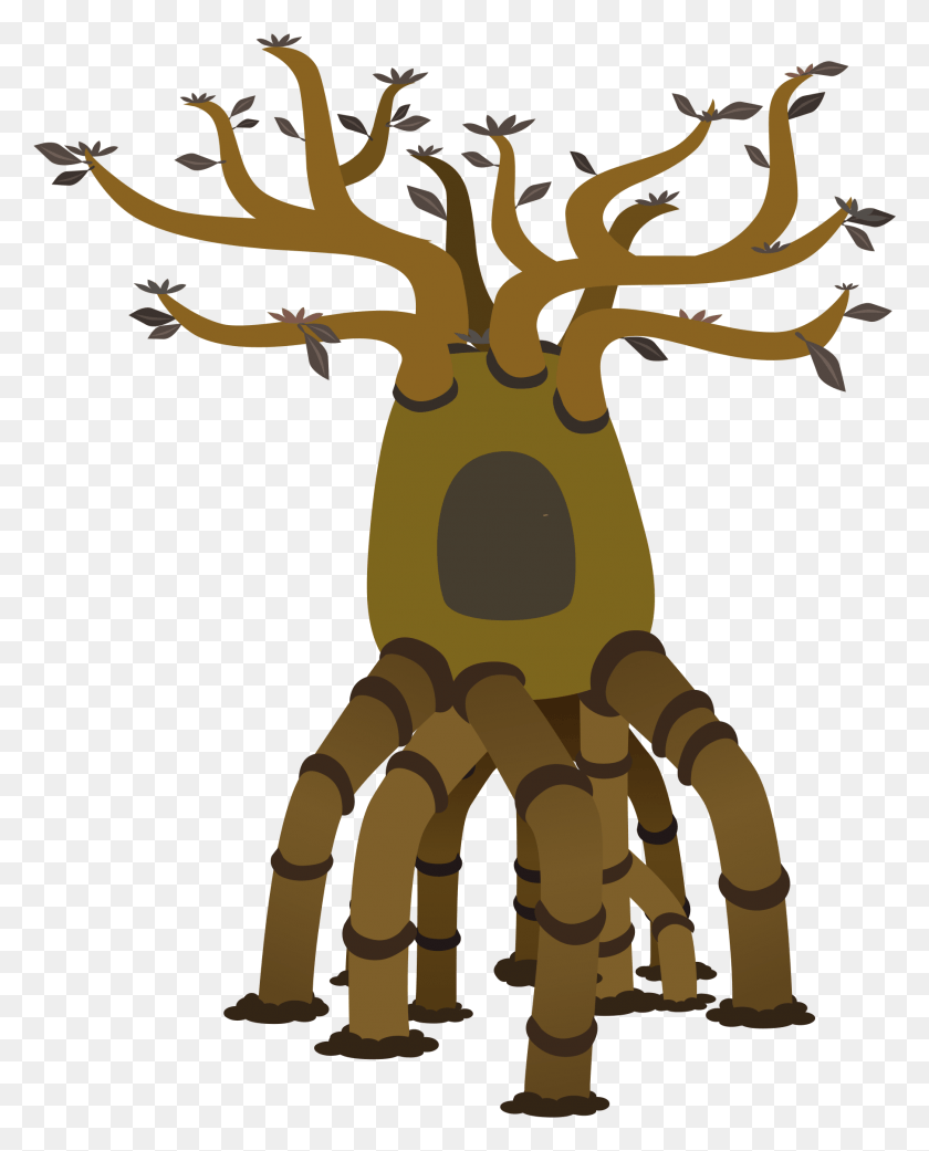 1808x2274 Этот Бесплатный Дизайн Иконок Фоновой Иллюстрации Firebog Bottletree, Растение, Дерево, Корень Png Скачать