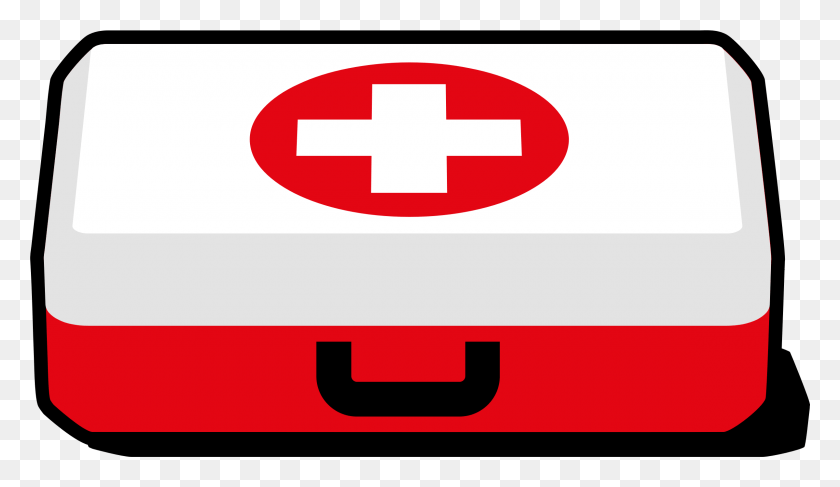 2400x1315 This Free Icons Design Of First Aid Kit Clip Art First Aid Kit, Logo, Symbol, Trademark HD PNG Download