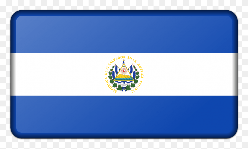 2027x1155 Descargar Png / Bandera De El Salvador Png