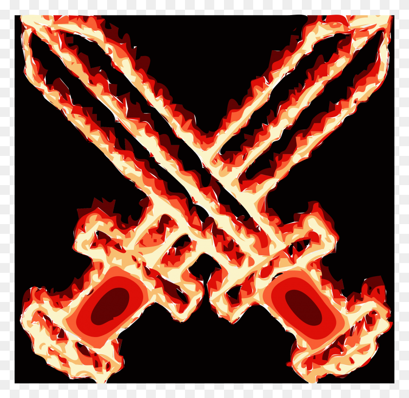 2400x2332 Этот Бесплатный Дизайн Иконок Пылающего Меча Пылающие Мечи Красный, Костер, Пламя, Огонь Png Скачать
