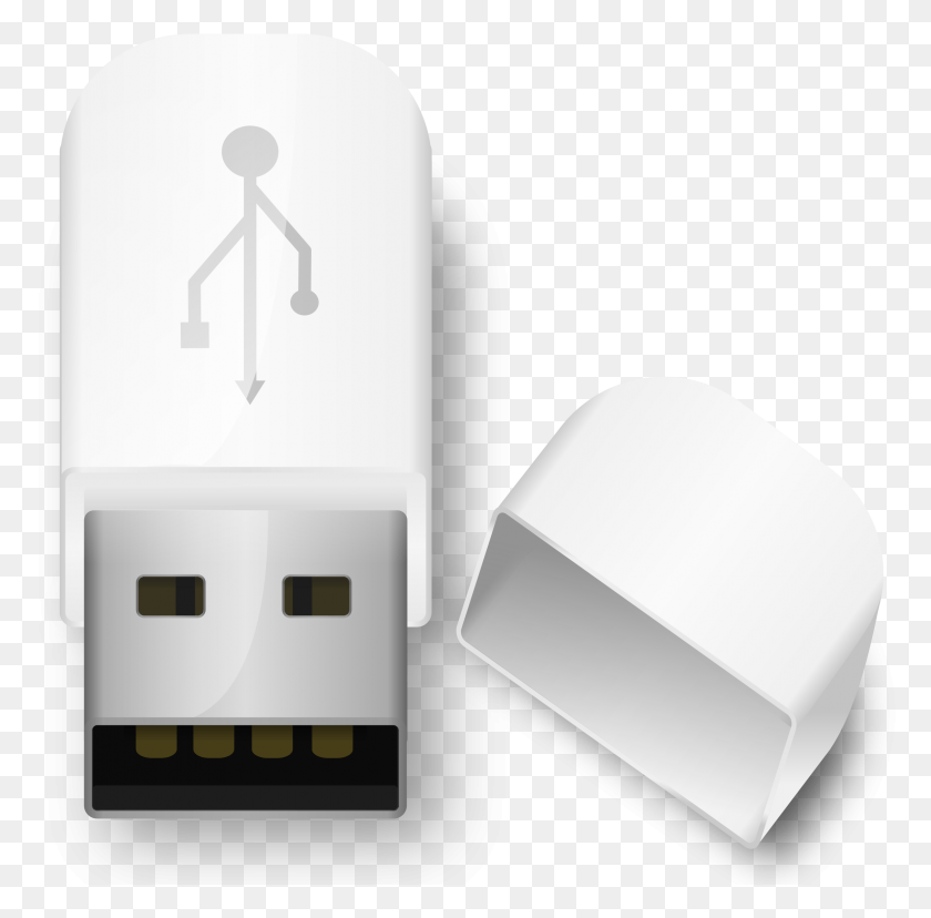2300x2265 This Free Icons Design Of Flash Drive Usb Flash Drive, Adapter, Plug, Electrical Device HD PNG Download
