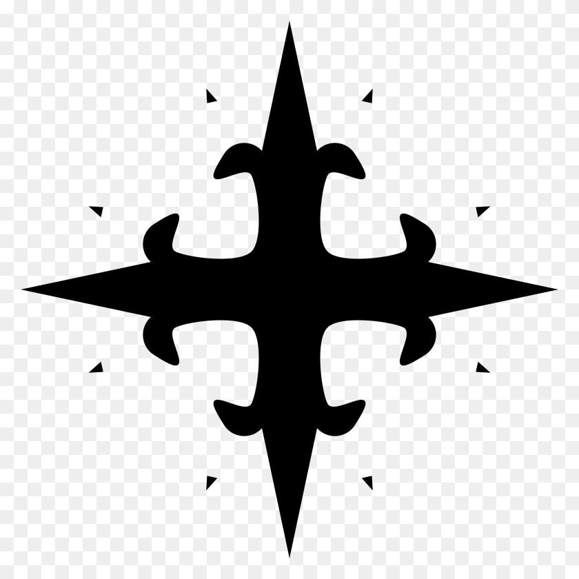 2400x2400 This Free Icons Design Of Fleur De Lis Cross, Grey, World Of Warcraft Hd Png