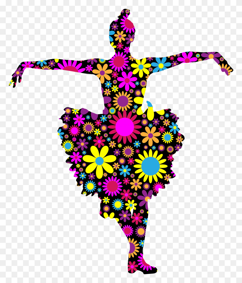 1990x2346 Этот Бесплатный Дизайн Иконок Цветочного Пышного Платья Балерины, Графика, Узор Hd Png Скачать
