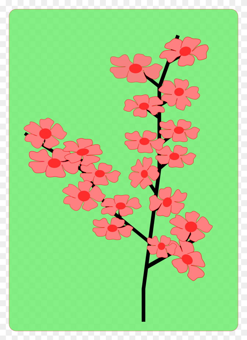 1677x2356 Этот Бесплатный Дизайн Иконок Из Цветов Цветы Сакура, Лист, Растение, Весна Hd Png Скачать