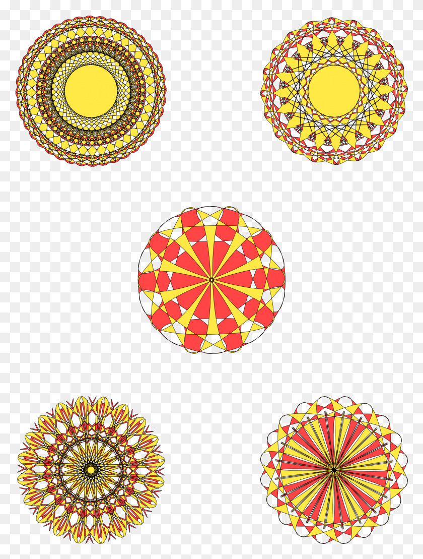 1614x2172 Descargar Png / Diseño De Iconos De Flores Como Patrones, Patrón, Ornamento, Fractal Hd Png