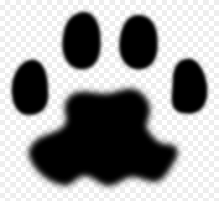 2400x2192 This Free Icons Design Of Fuzzy Cat Paw Print, Grey, World Of Warcraft Hd Png Descargar