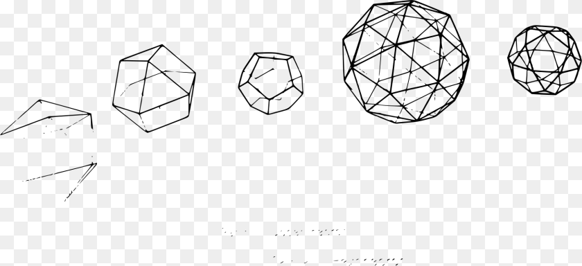 This Free Icons Design Of Geometric 3d Objects, Gray Sticker PNG
