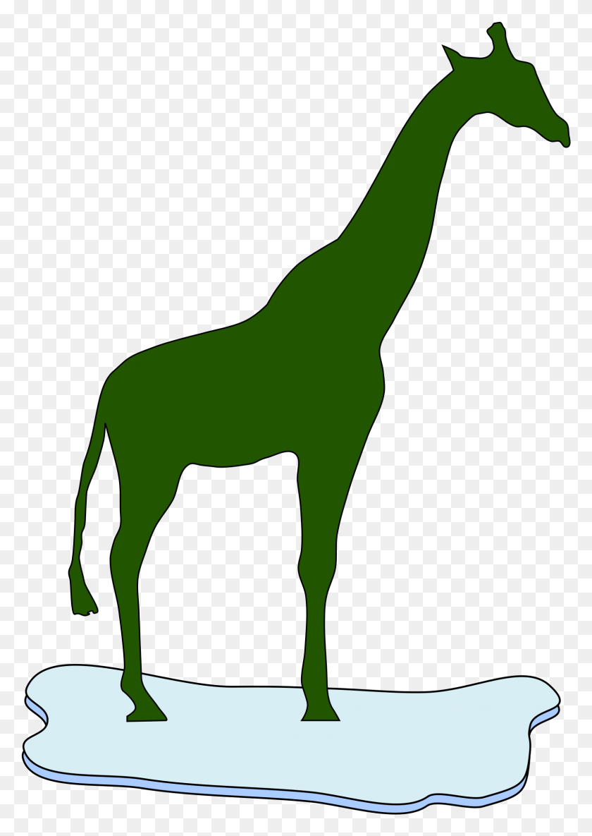 1593x2299 Этот Бесплатный Дизайн Иконок Жираф На Льду Коричневый Жираф Клипарт, Млекопитающее, Животное, Лошадь Hd Png Скачать
