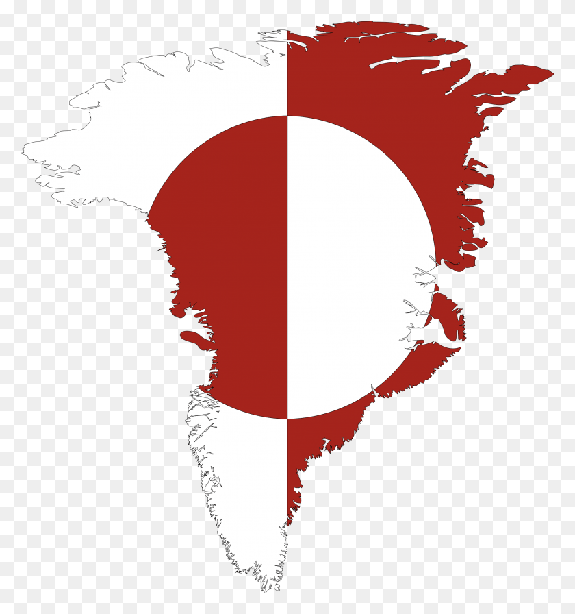 2218x2380 Descargar Png / Diseño De Iconos Gratis De La Bandera De Groenlandia Mapa De La Bandera De Groenlandia Mapa De La Bandera, Flare, Light, Gráficos Hd Png