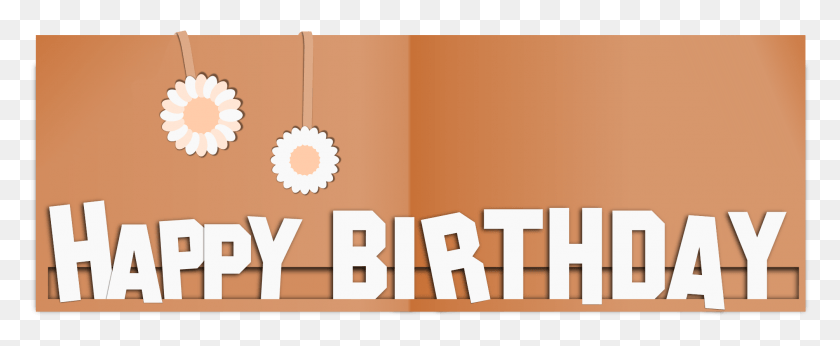 2008x738 This Free Icons Design Of Happy Birthday Paper Graphic Design, Text, Word, Number HD PNG Download