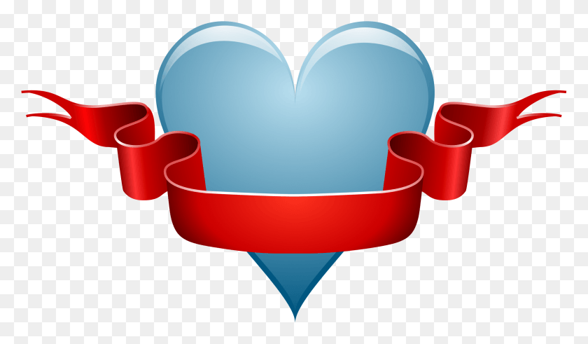 2378x1315 This Free Icons Design Of Heart Amp Ribbon, Cushion, Pillow HD PNG Download