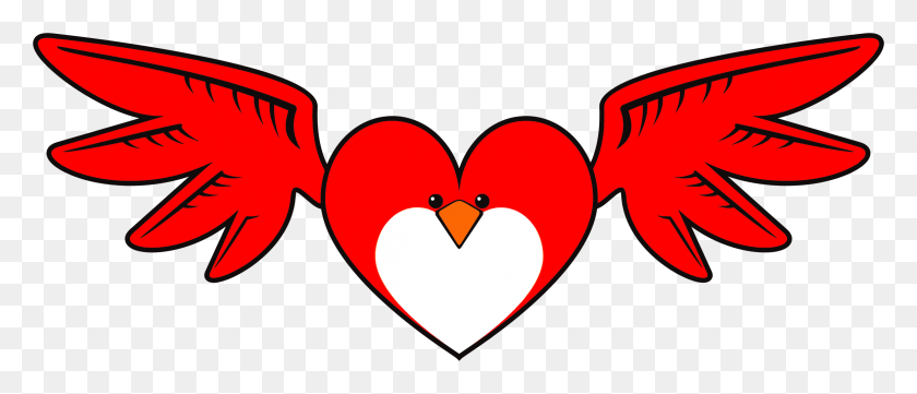 2322x898 Этот Бесплатный Дизайн Иконок Сердца Птица Картинки, Ножницы, Лезвие, Оружие Png Скачать