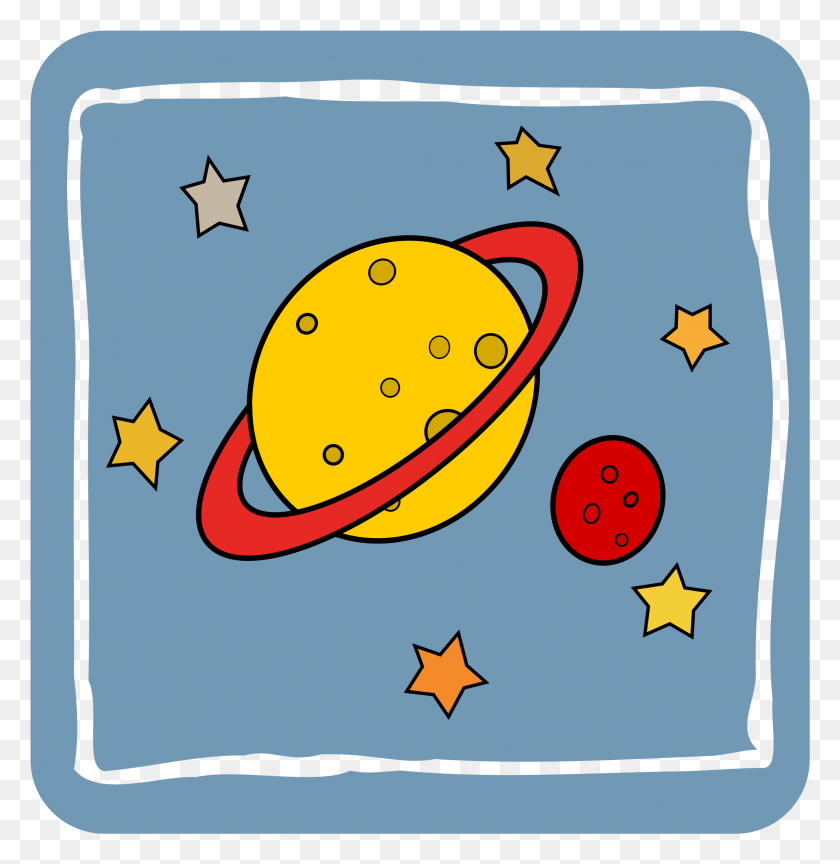 2346x2420 This Free Icons Design Of Icon Yellow Planet Dibujo Animado De Universo, Clothing, Apparel, Text HD PNG Download