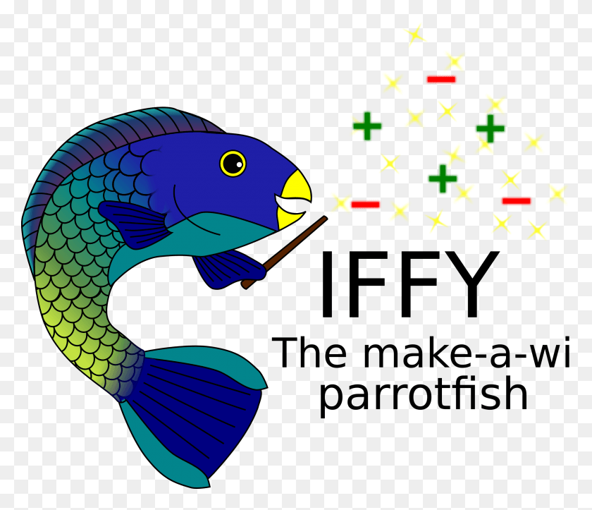 2400x2040 This Free Icons Design Of Iffy The Make A Wish Parrot Fish Clip Art, Sea Life, Animal, Graphics HD PNG Download