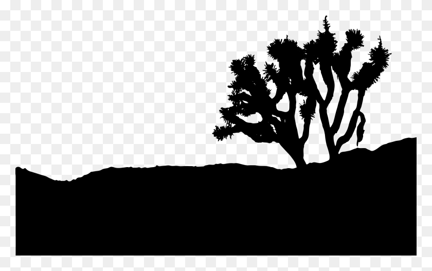 2400x1439 Этот Бесплатный Дизайн Иконок Силуэт Дерева Джошуа, Серый, Мир Варкрафта Png Скачать