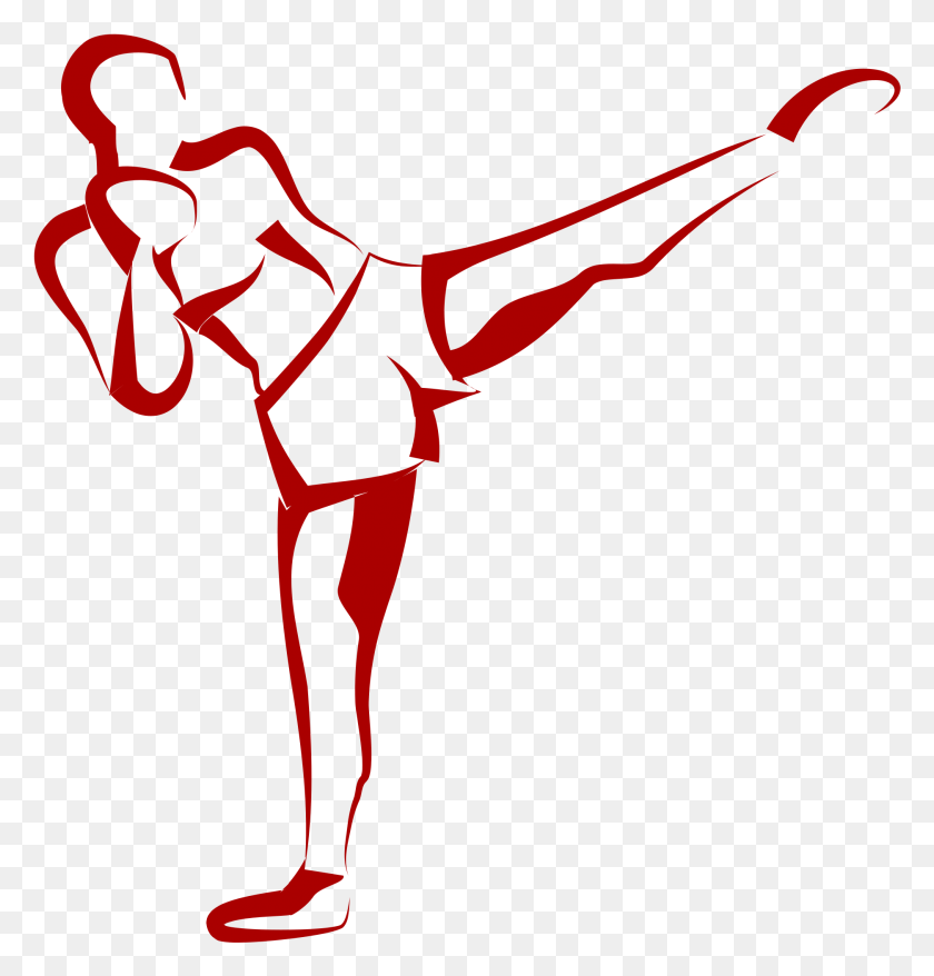 1875x1967 This Free Icons Design Of Kick Boxer, Bow, Person, Human HD PNG Download