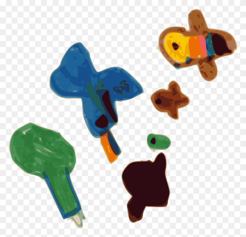 2400x2303 This Free Icons Design Of Kindergarten Art Bees, Ice Pop, Paint Container, Toy HD PNG Download
