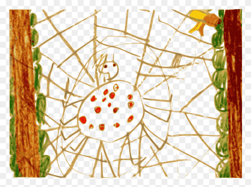 2400x1746 Этот Бесплатный Дизайн Иконок Детского Сада Art Spider Circle, Паутина, Узор Hd Png Скачать