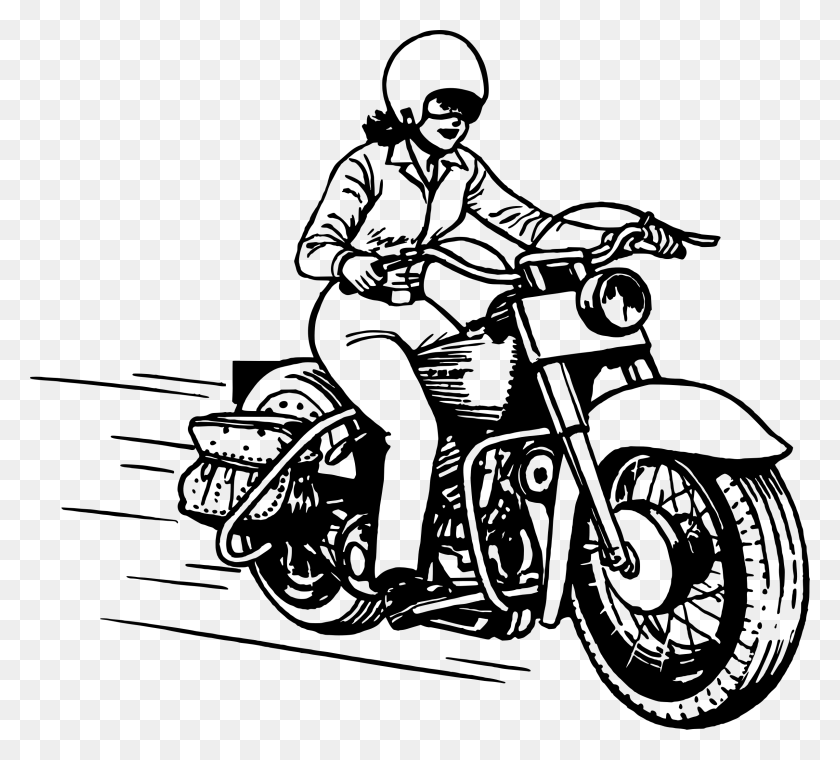 2400x2155 This Free Icons Design Of Lady On Motorbike Lady En Una Motocicleta, Grey, World Of Warcraft Hd Png