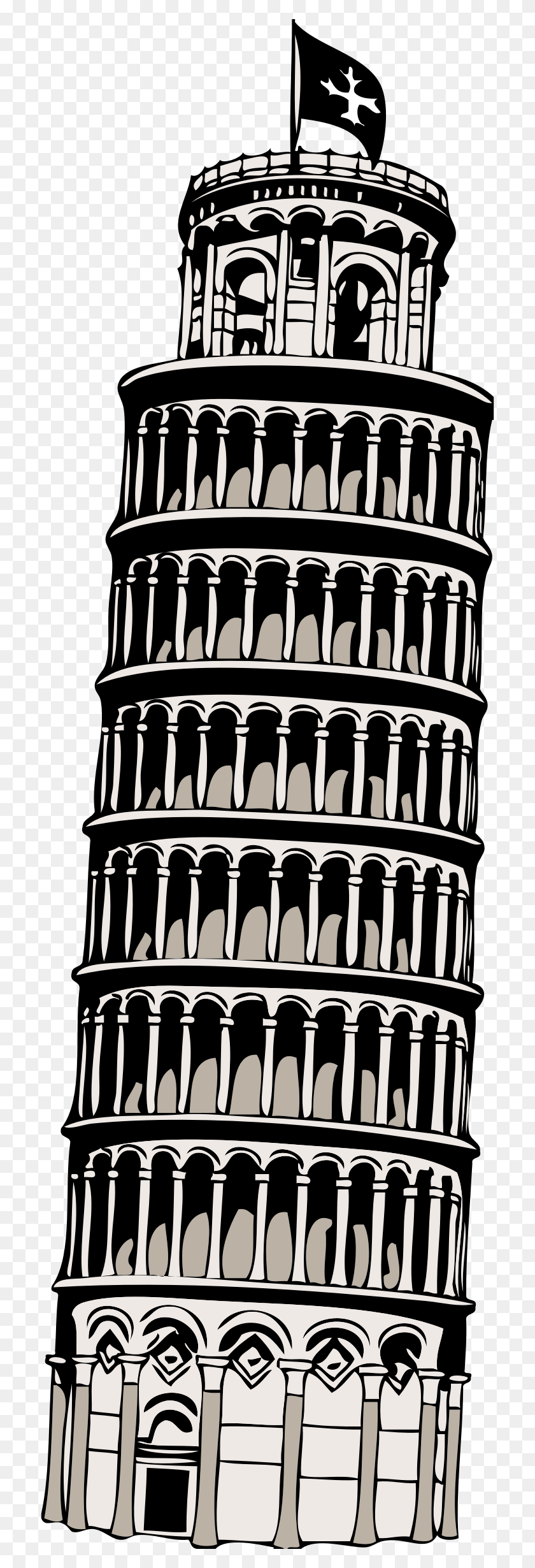 712x2400 This Free Icons Design Of Leaning Tower Of Pisa Leaning Tower Of Pisa Pdf, Architecture, Building, Pillar HD PNG Download
