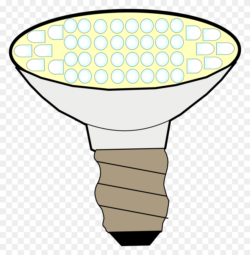 2348x2400 This Free Icons Design Of Led Lightbulb, Lighting, Light, Lampshade HD PNG Download