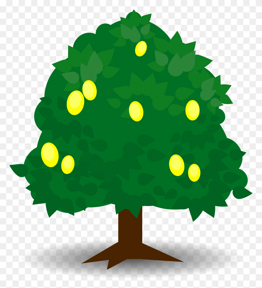 2166x2400 This Free Icons Design Of Lemon Tree 3 Orange Tree Cartoon, Planta, Pastel De Cumpleaños, Pastel Hd Png Descargar