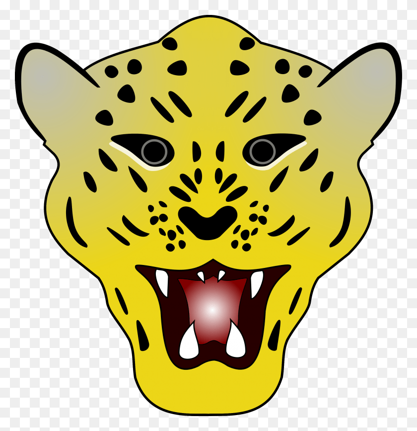2318x2400 Этот Бесплатный Дизайн Иконок Головы Леопарда, Трафарет, Графика Hd Png Скачать