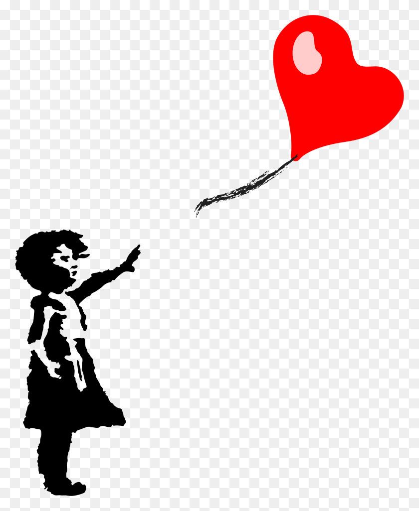 1748x2166 This Free Icons Design Of Little Girl And Heart, Toy, Kite, Clothing HD PNG Download