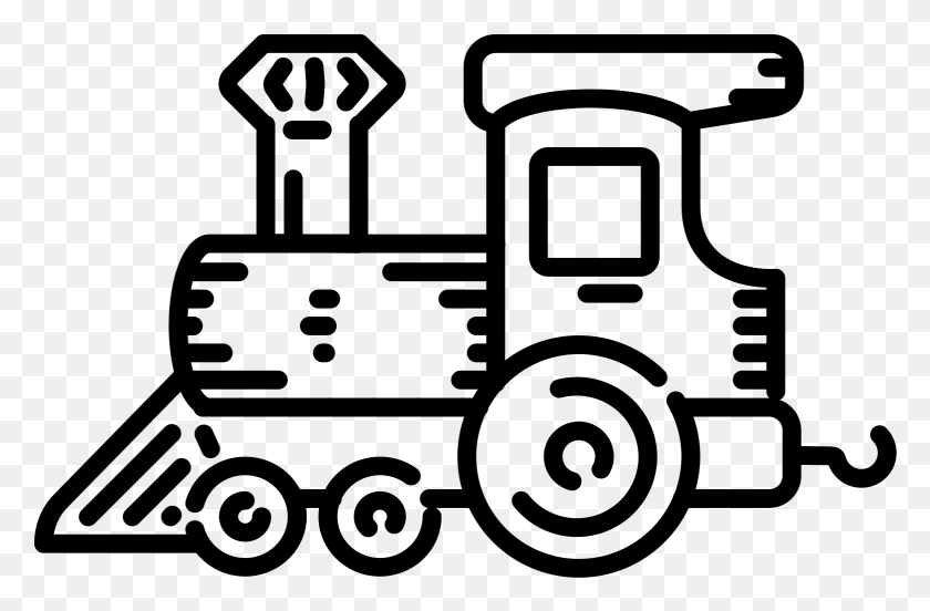 1557x984 This Free Icons Design Of Locomotive Locomotive Drawing, Gray, World Of Warcraft HD PNG Download
