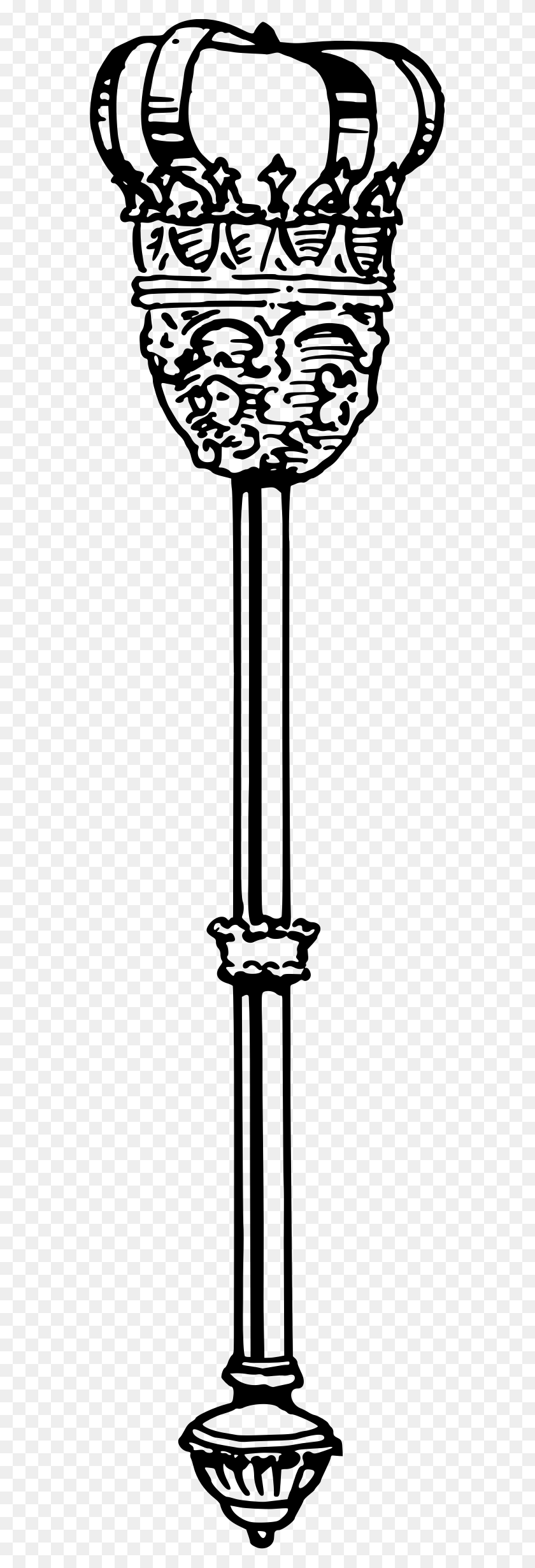 558x2400 This Free Icons Design Of Mace 3 Sceptre, Gray, World Of Warcraft HD PNG Download