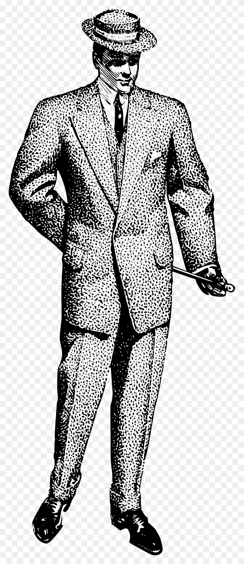 995x2400 This Free Icons Design Of Man In A Cool Suit Mans Blezer Black And White Clip Art, Gray, World Of Warcraft HD PNG Download