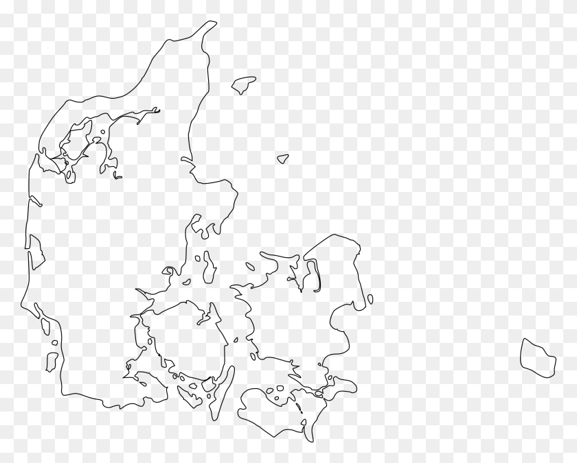 2400x1893 Этот Бесплатный Дизайн Иконок Карты Дании Пустая Карта Дании, Серый, Мир Варкрафта Png Скачать