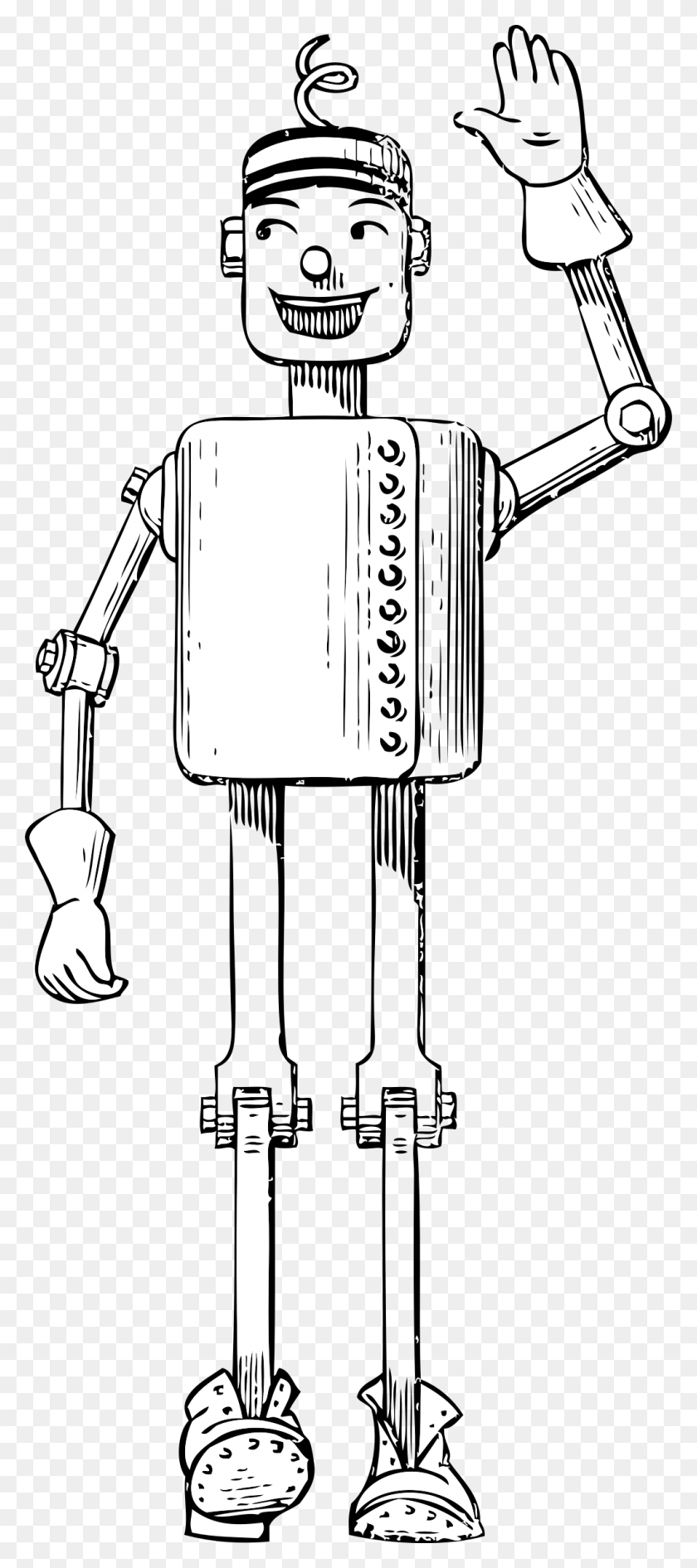 1022x2400 This Free Icons Design Of Mechanical Man Tin Man Clip Art, Interior Design, Indoors, Electronics HD PNG Download