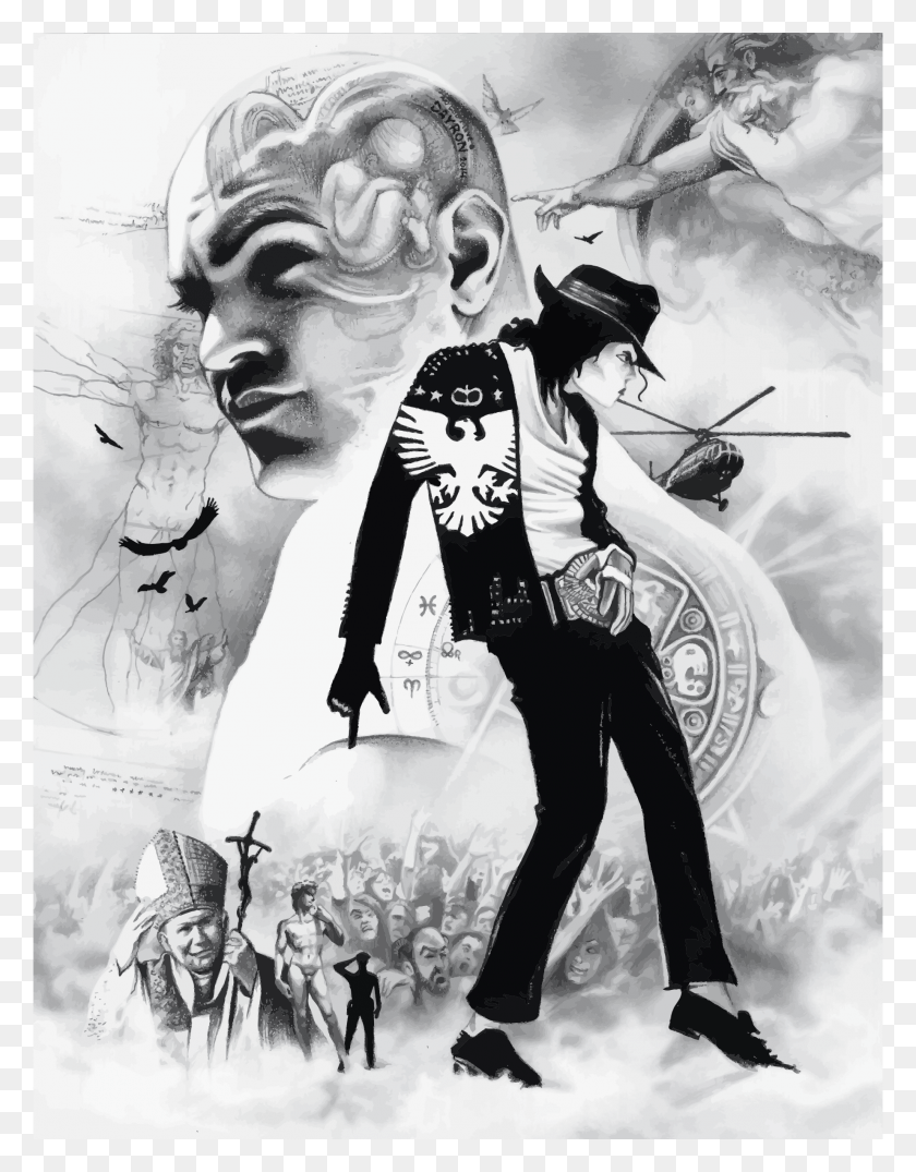 1844x2400 This Free Icons Design Of Michael Jackson Pencil, Person, Human, Clothing HD PNG Download