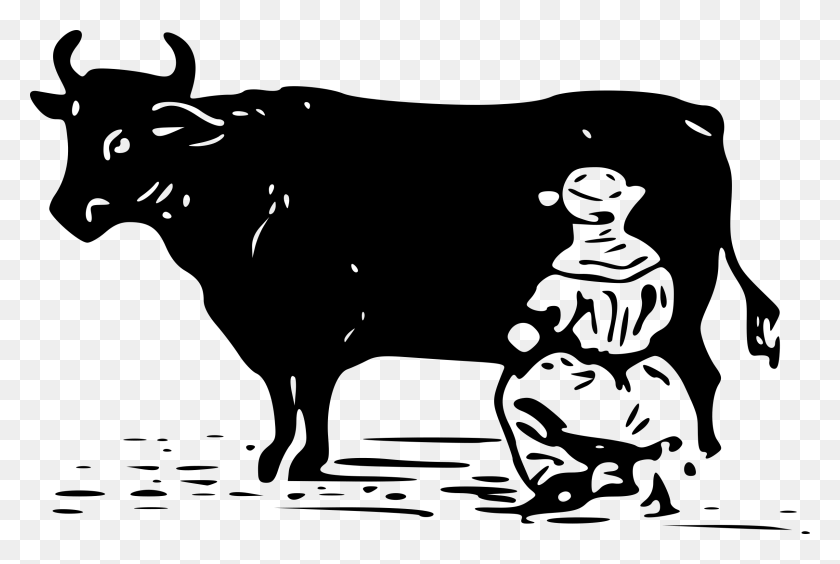 2400x1552 This Free Icons Design Of Milking A Cow, Gray, World Of Warcraft HD PNG Download