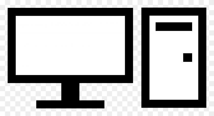 2400x1225 This Free Icons Design Of Minimal Desktop Computer, Text, Interior Design, Indoors HD PNG Download
