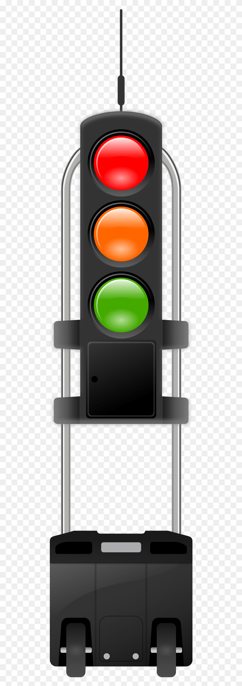 502x2315 This Free Icons Design Of Mobile Roadwork Traffic Light, Light HD PNG Download