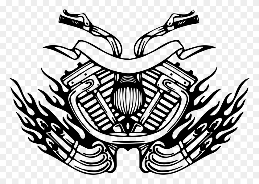 1967x1359 Este Diseño De Iconos Gratis Del Logotipo De La Motocicleta, Gris, World Of Warcraft Hd Png