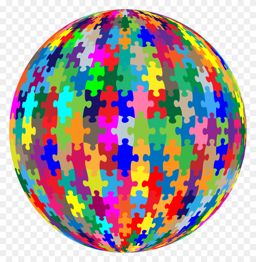 2320x2378 This Free Icons Design Of Multicolored Jigsaw Puzzle, Sphere, Rug, Astronomy HD PNG Download