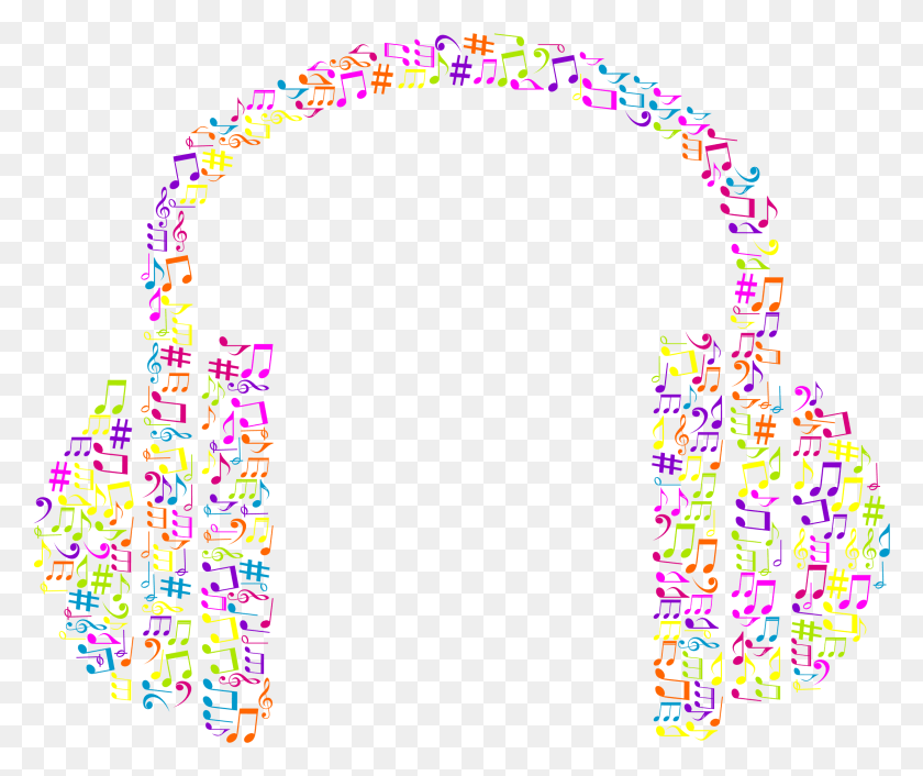 2268x1880 Этот Бесплатный Дизайн Иконок Музыкальных Нот Для Наушников, Текст, Число, Символ Hd Png Скачать