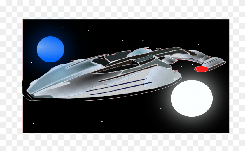 2263x1330 Este Diseño De Iconos Gratis De Mi Primera Nave Espacial Inkscape, Vehículo, Transporte, Barco Hd Png Descargar