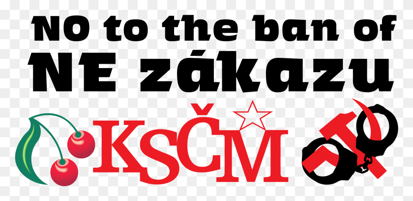 2267x1018 This Free Icons Design Of Ne Zkazu Kscm No Ban, Text, Alphabet, Symbol HD PNG Download