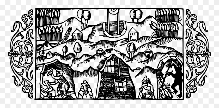 2400x1100 This Free Icons Design Of Olaus Magnus On Rocik, Gray, World Of Warcraft HD PNG Download