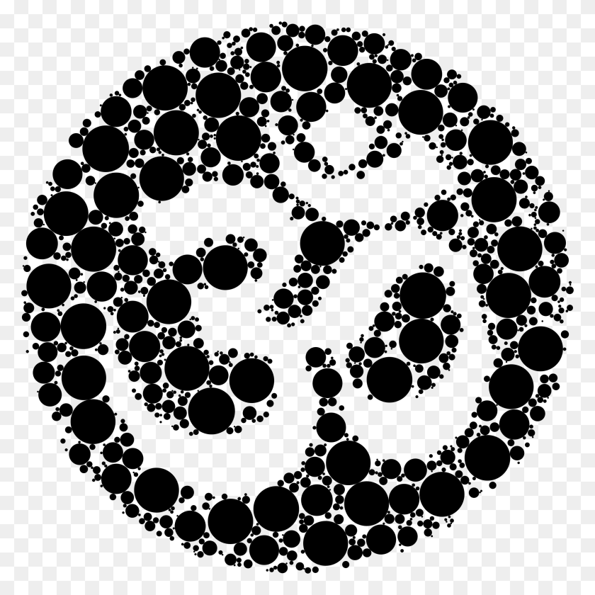 2250x2252 This Free Icons Design Of Om Symbol Negative Space, Gray, World Of Warcraft HD PNG Download