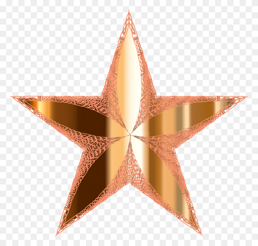 2392x2272 This Free Icons Design Of Ornamental Metallic Star, Symbol, Star Symbol HD PNG Download