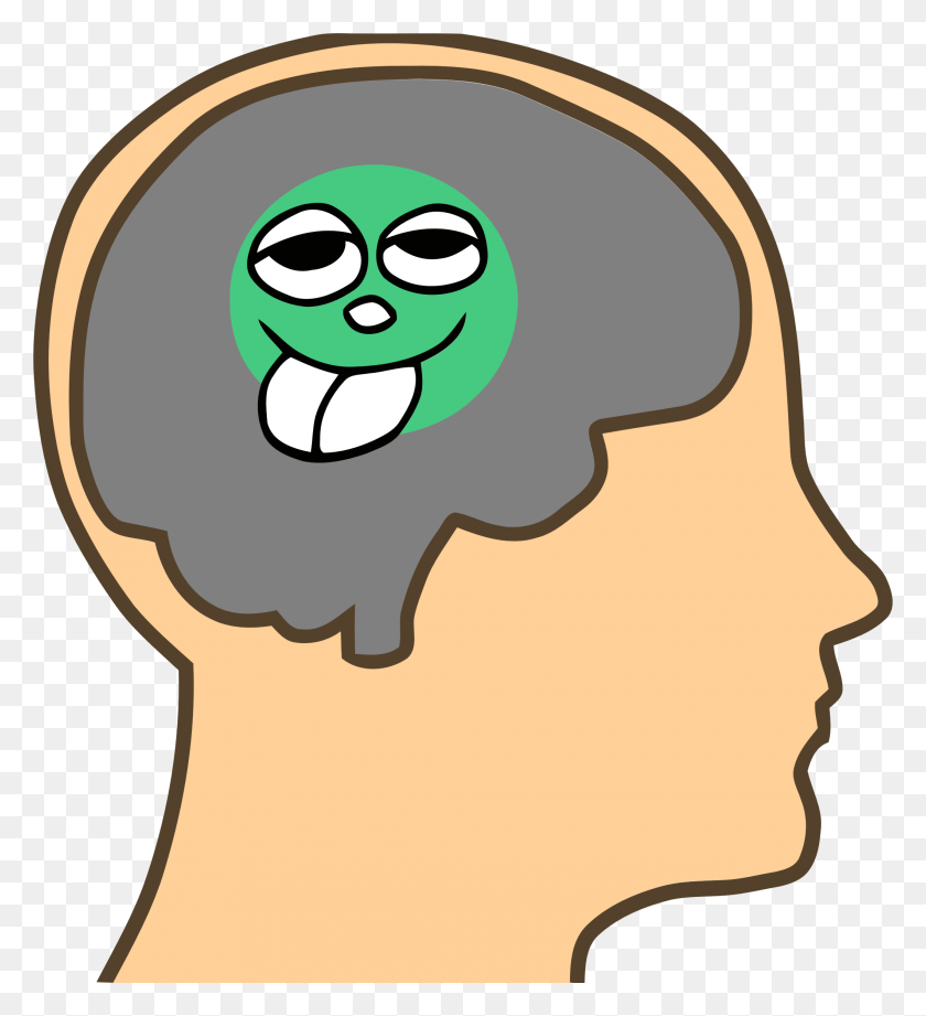 2119x2340 This Free Icons Design Of Pea Sized Brain, Head, Graphics HD PNG Download
