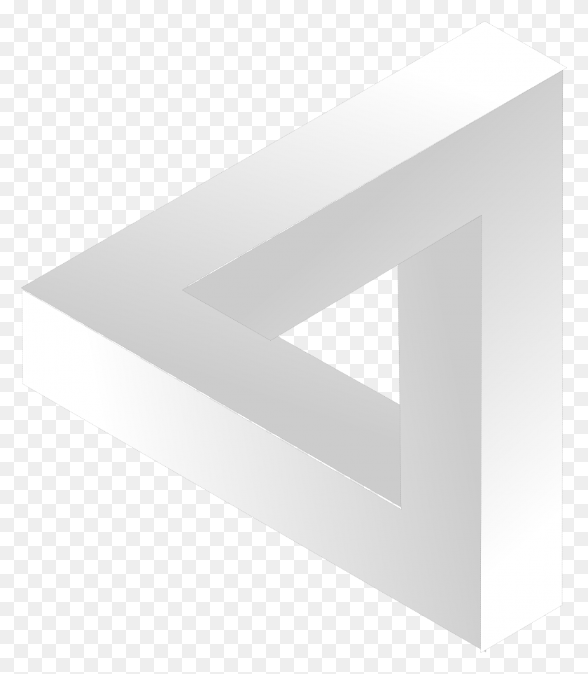 2073x2400 Este Diseño De Iconos Gratis De La Arquitectura Del Triángulo De Penrose, Concreto Hd Png